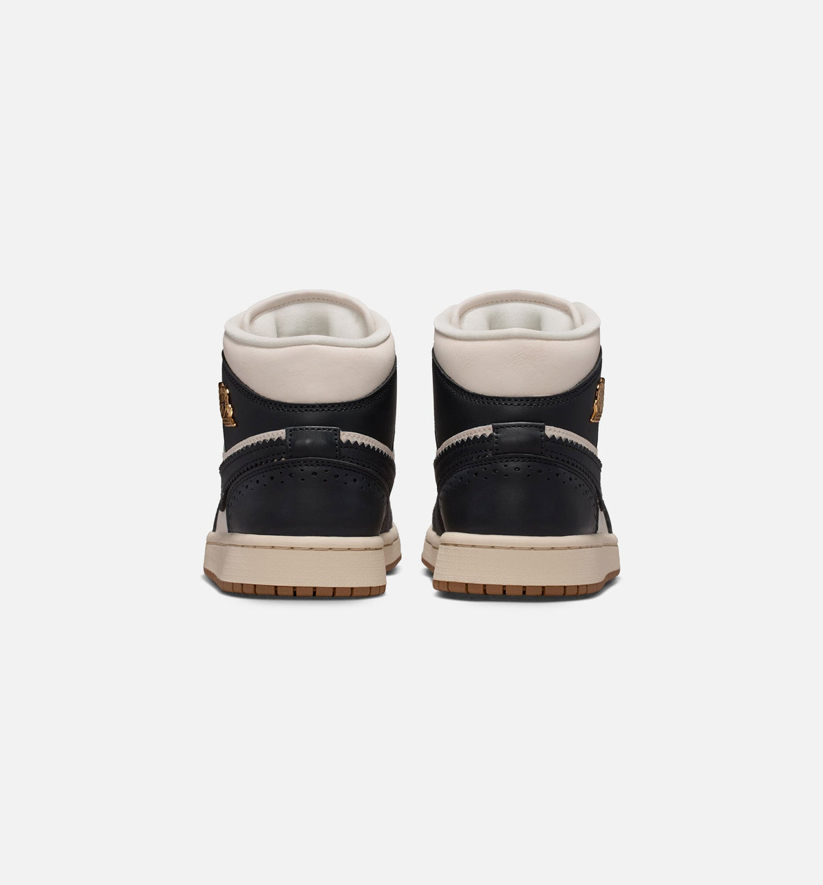 Air Jordan 1 Mid SE Women's Lifestyle Shoes - Off-Noir Chalk Pearl White