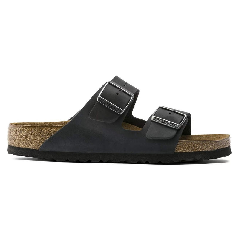Unisex Birkenstock Arizona Soft Footbed Oiled Leather Black (0752481)