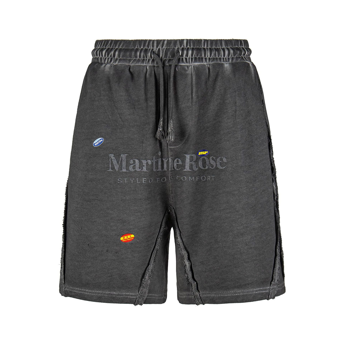 Martine Rose Letter Graphic Relaxed-Fit Shorts