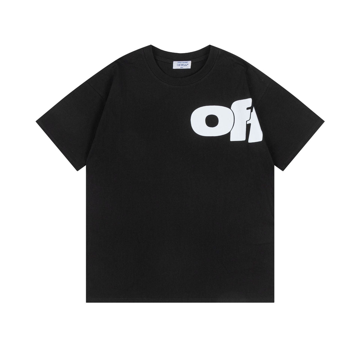 Off-White Big Letter Print Crew Neck Short Sleeve T Shirt Unisex