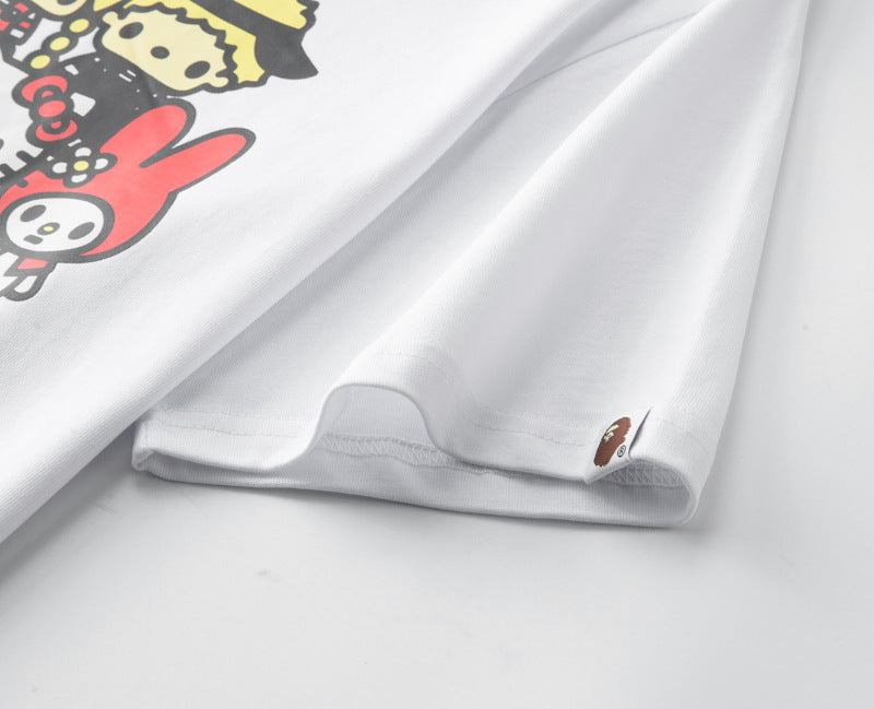 BAPE x Sanrio Baby Milo Friends Men's T-Shirt - White