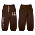 Vale Forever Brown Number 14 Printed Jogger Sweatpants