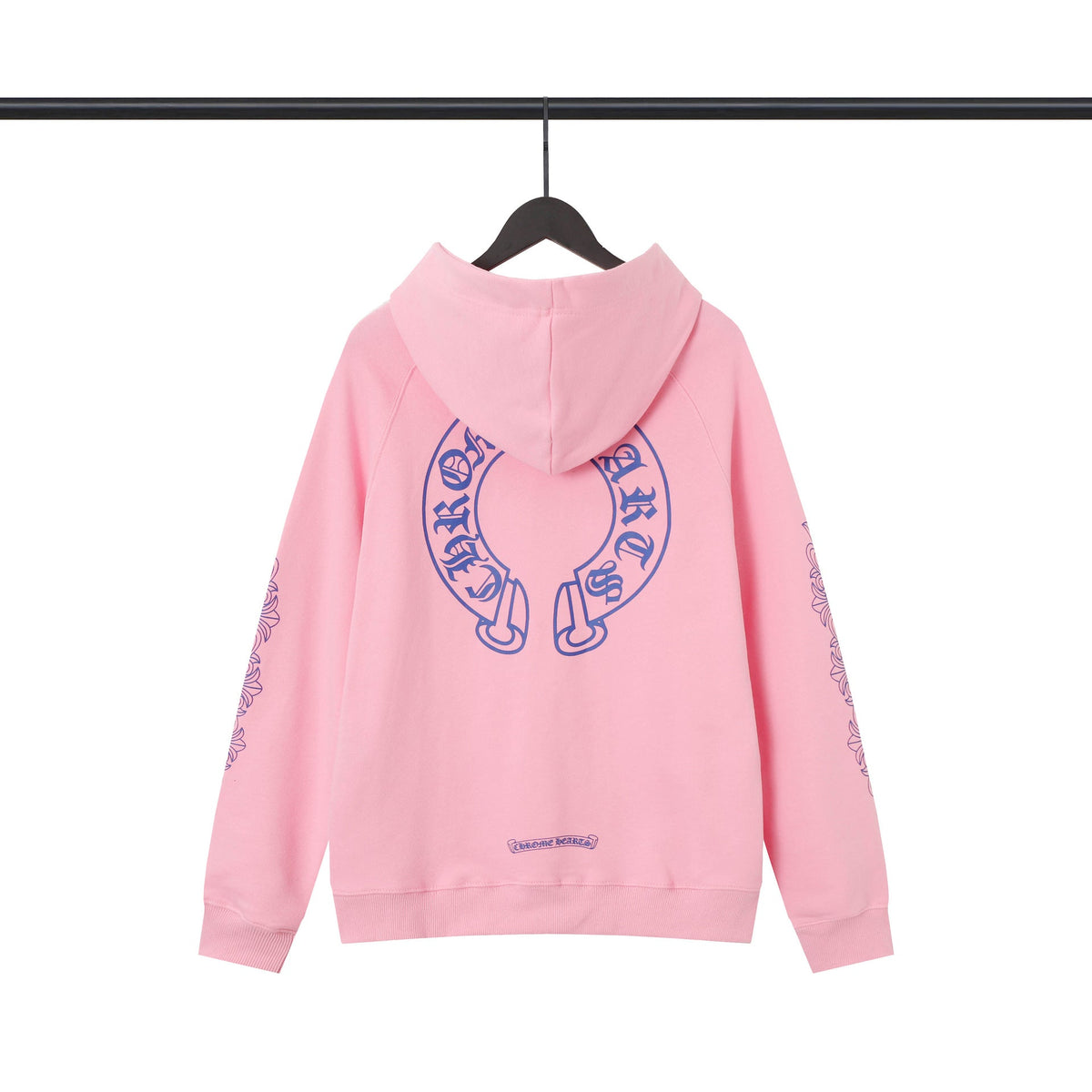 Chrome Hearts Multi‑Cross Sanskrit Graphic Oversized Hoodie Streetwear
