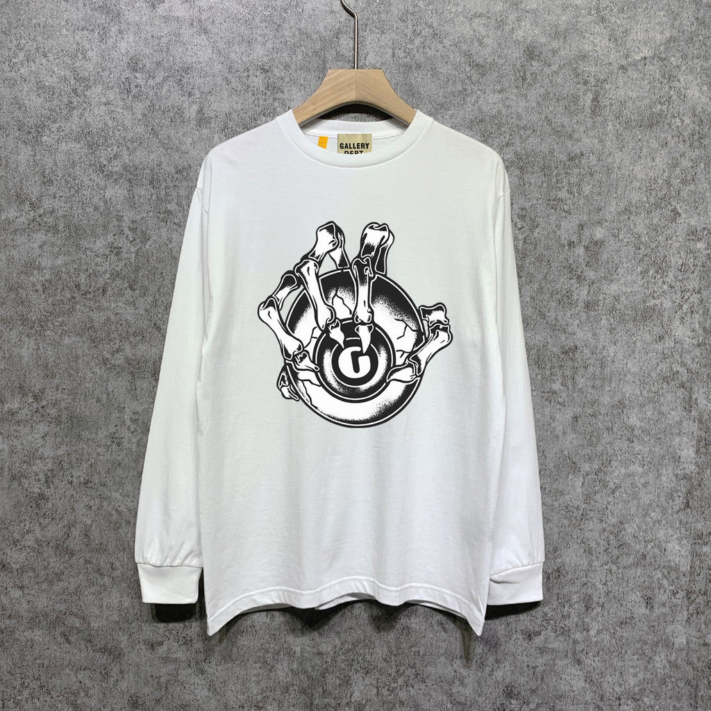 Gallery Dept Long Sleeved Shirt Fashion Brand Long Sleeve Long-Sleeved T-shirt Blouse