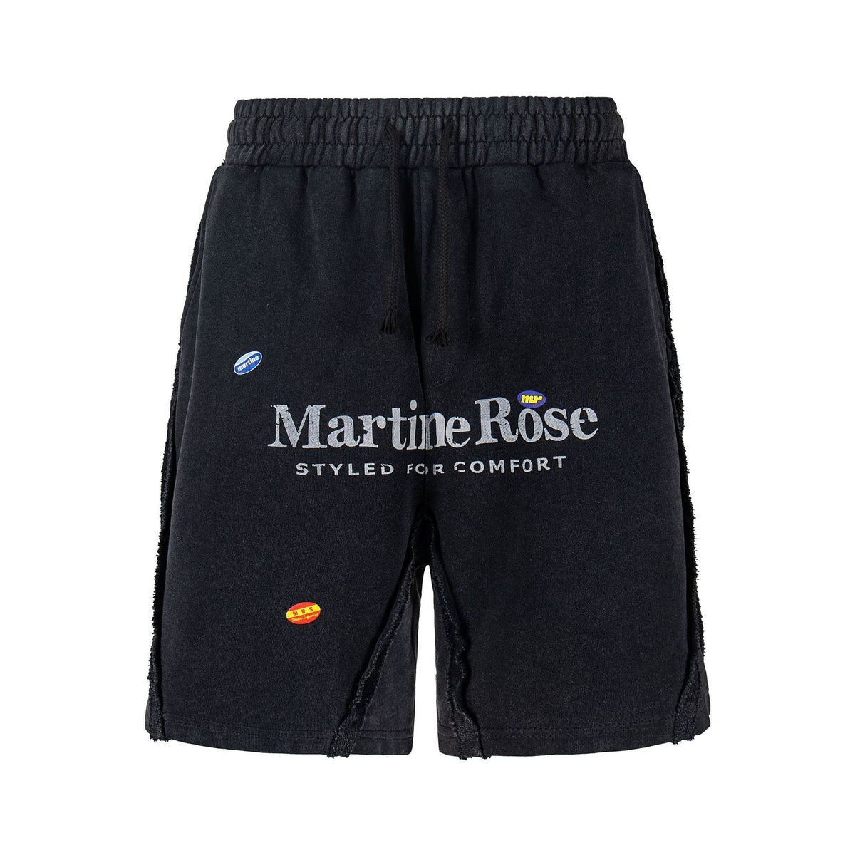 Martine Rose Letter Graphic Relaxed-Fit Shorts