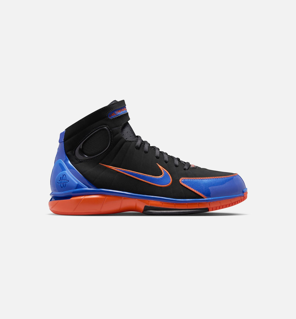 Air Zoom Huarache 2K4 Penny Hardaway Men's Basketball Shoe - Black/Varsity Royal/Safety Orange