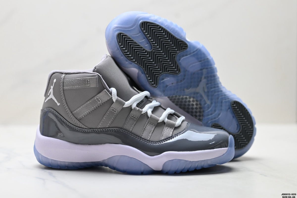 Air Jordan 11 Retro Cool Grey Unisex Sneakers Style 16