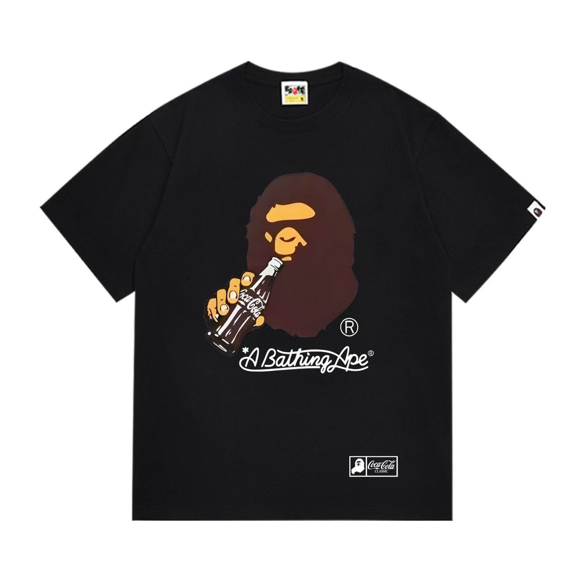 BAPE Coca-Cola Classic Ape Bottle Graphic T-Shirt