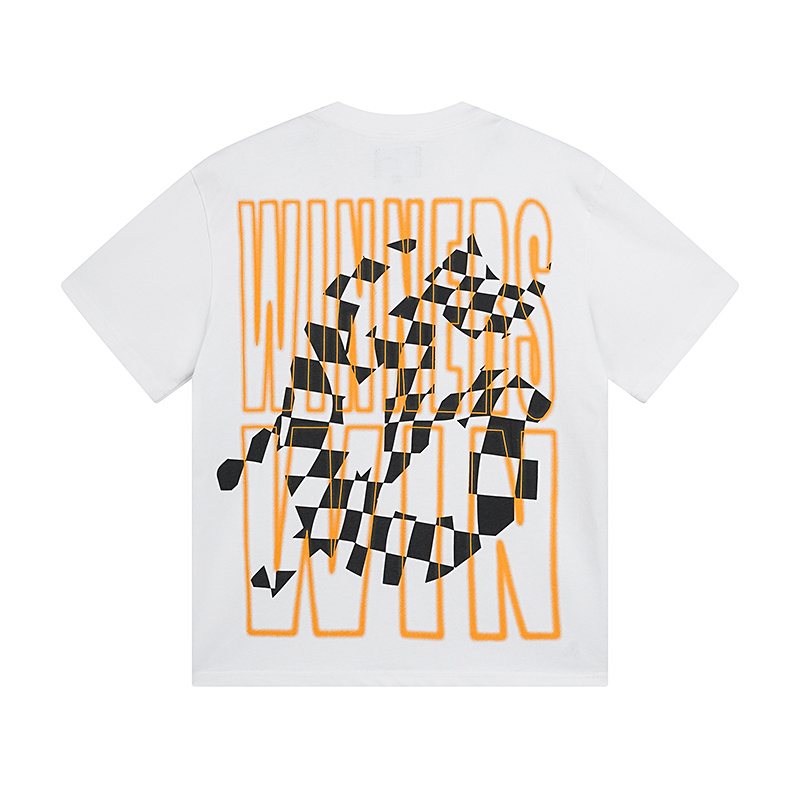 Godspeed Astronaut Skull Racing Graphic T-Shirt