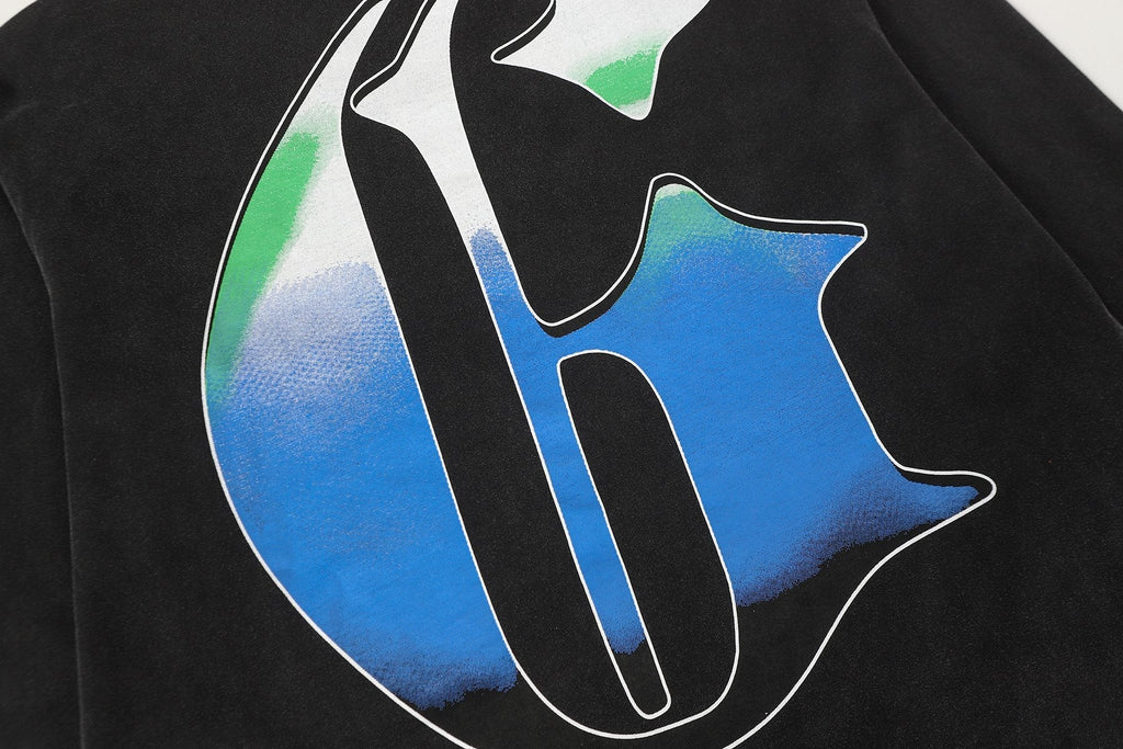 Godspeed Biker City Graphic Long-Sleeve T-Shirt