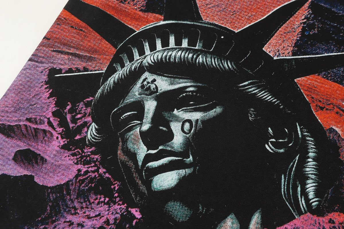 Godspeed Statue of Liberty Graphic T-Shirt