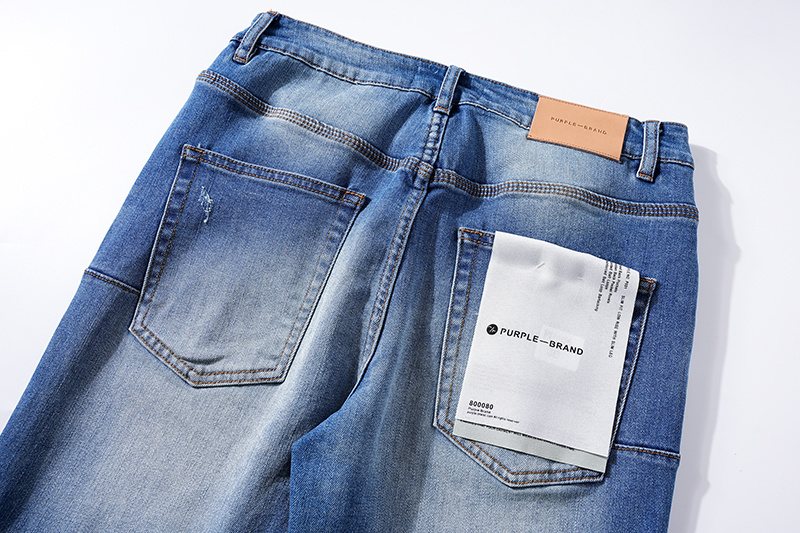 Purple Brand Blue Washed Denim Jeans
