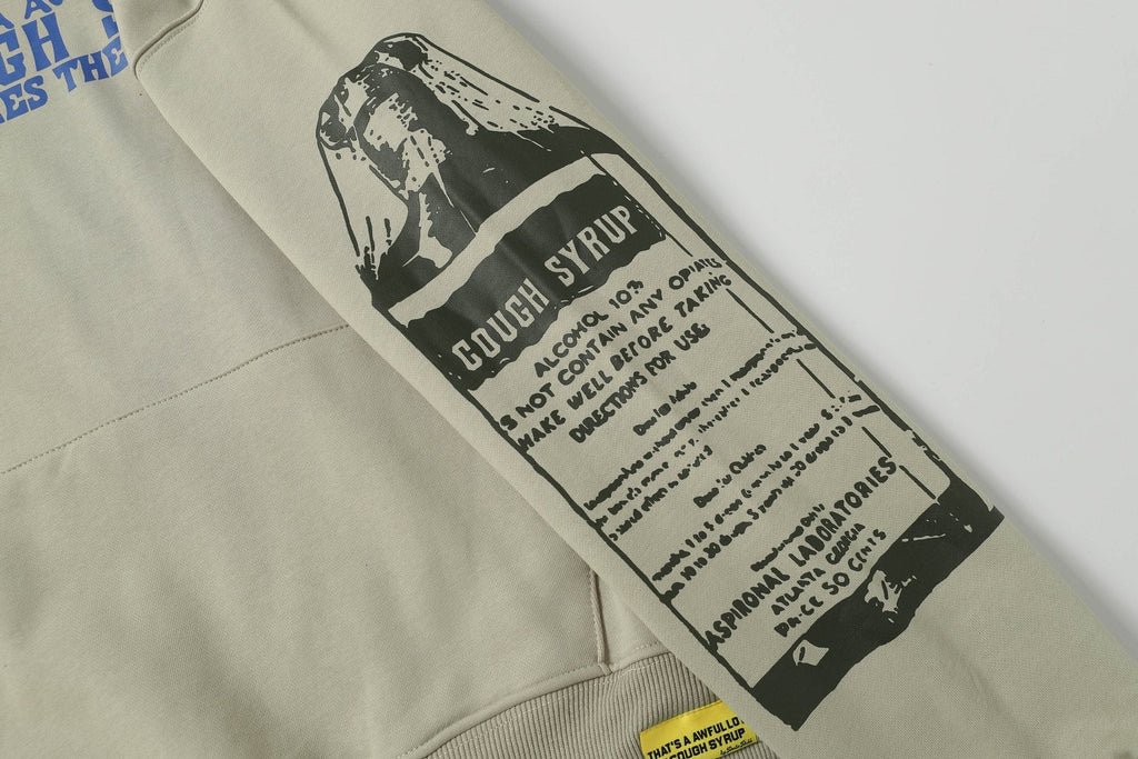 THAT'S A AWFUL LOT OF COUGH SYRUP Tomorrow's Star Graphic Hoodie
