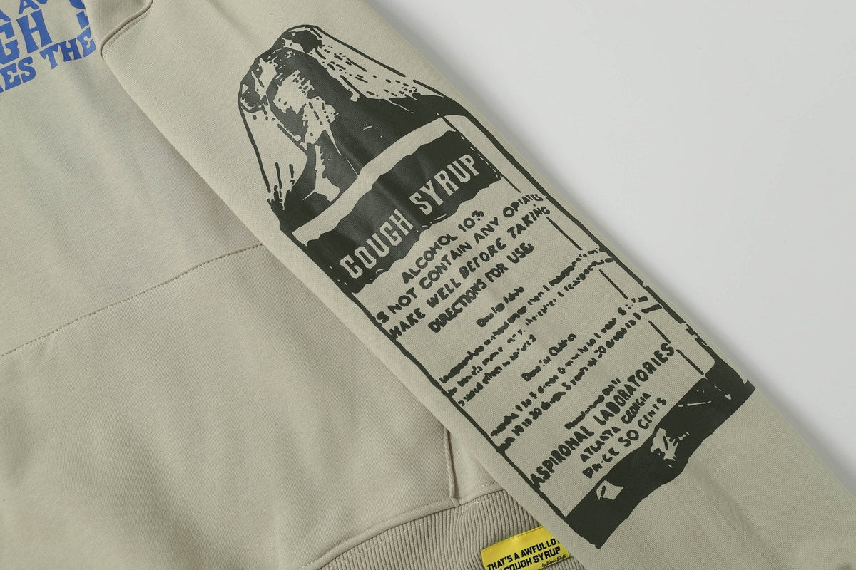 THAT'S A AWFUL LOT OF COUGH SYRUP Tomorrow's Star Graphic Hoodie