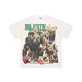 MAJESTIK Bulldog Graphic Short-Sleeve T-Shirt