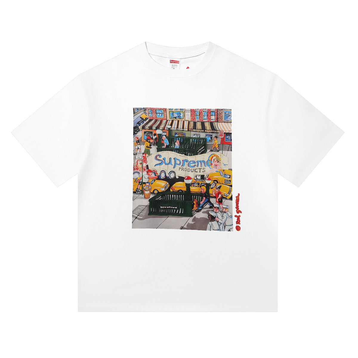 Supreme Manhattan City Graphic T-Shirt