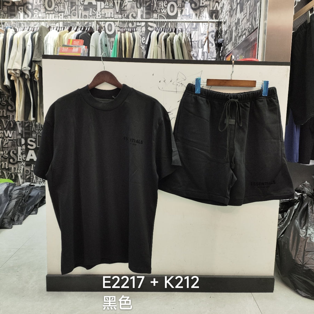 ESSENTIALS Fear of God Graphic T-Shirt & Shorts Set