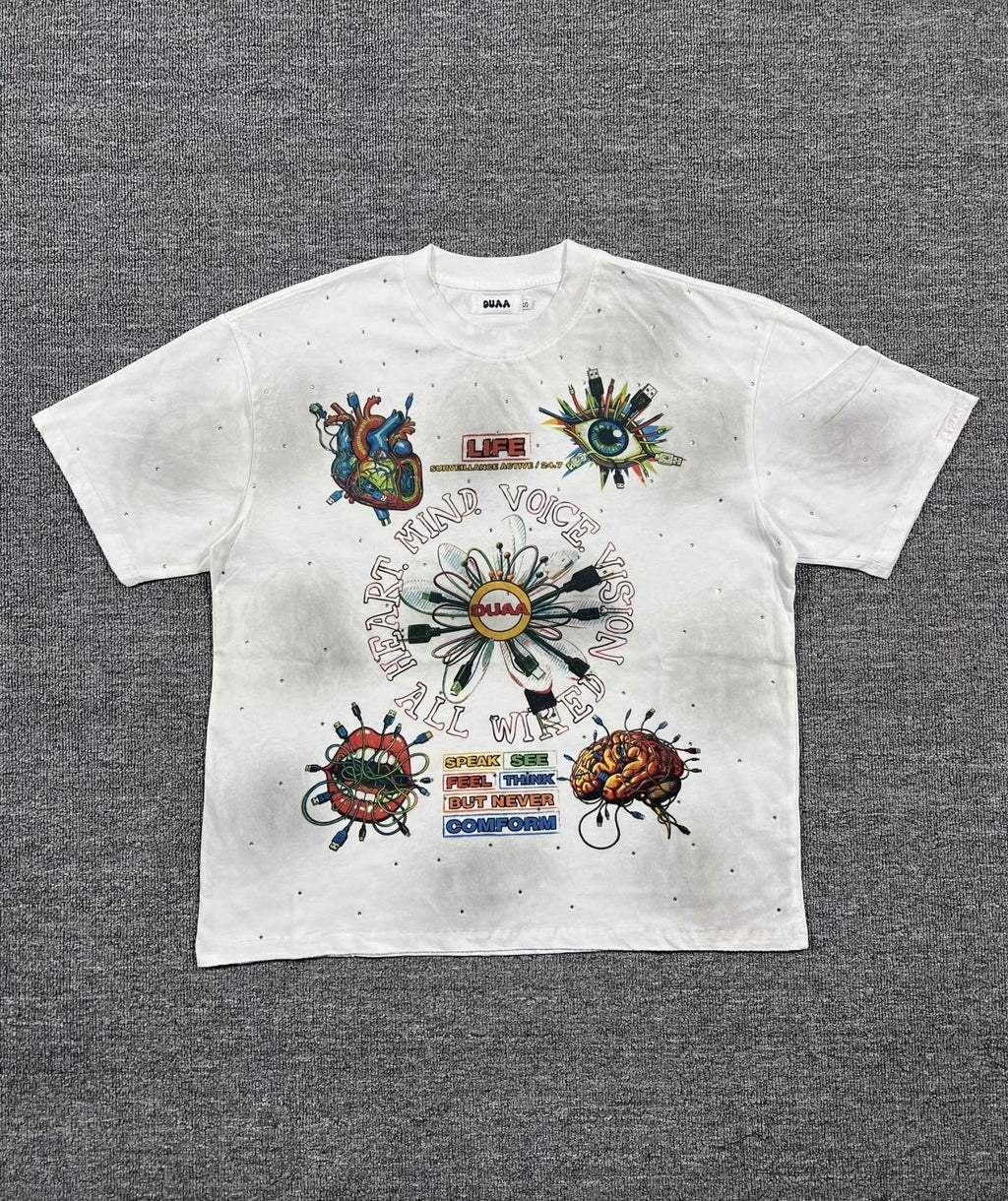 DUAA New Age Graphic T-Shirt