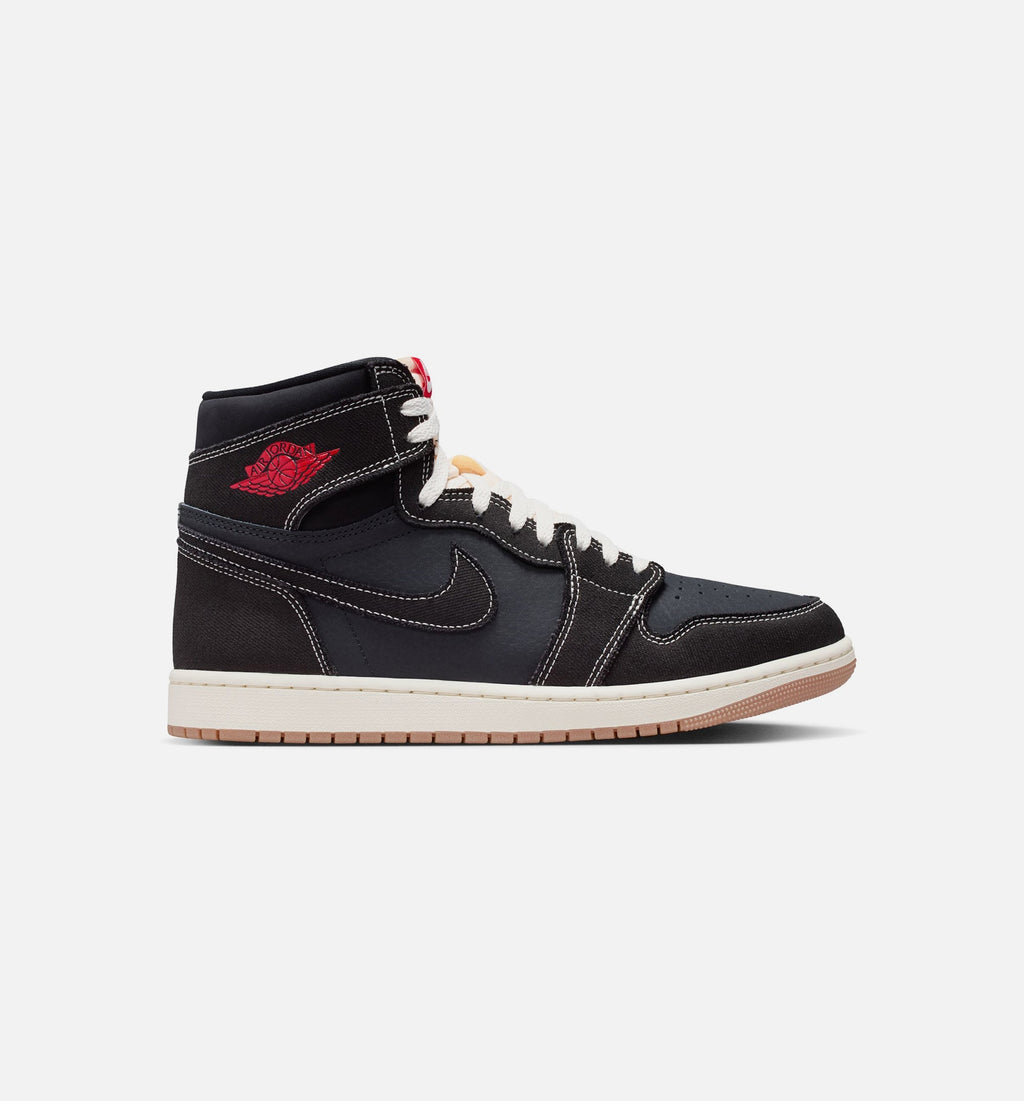 Air Jordan 1 Retro High OG Flight Club Men's Sneakers - Black / University Red / Sail / Gum Brown