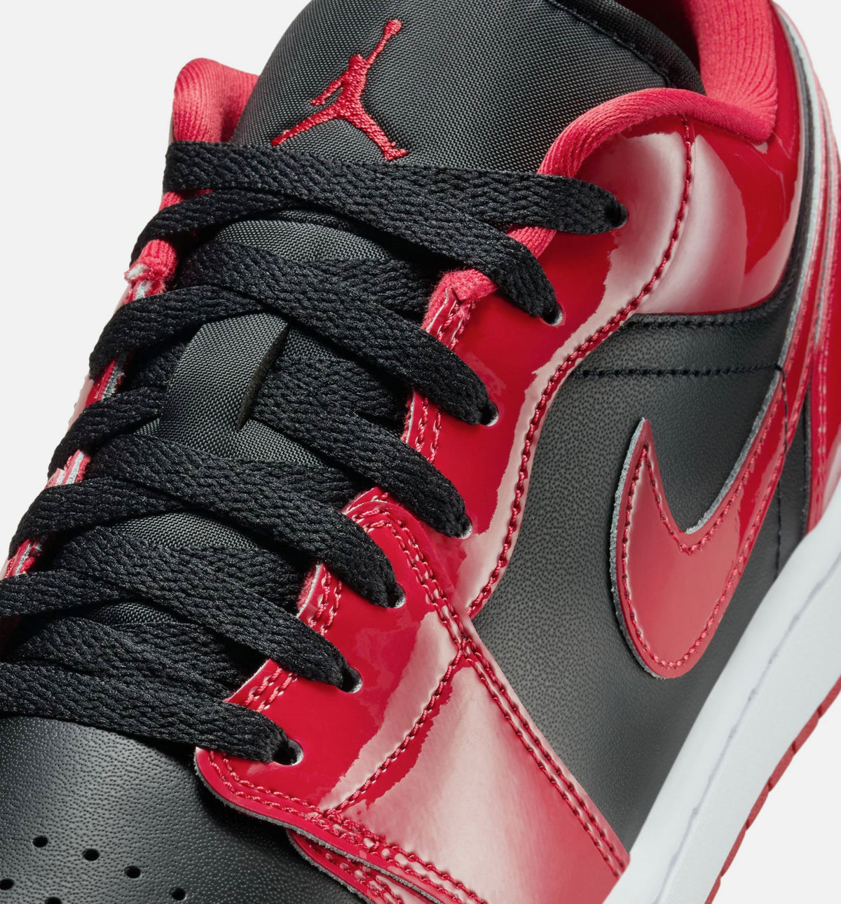 Air Jordan 1 Low SE Men's Lifestyle Sneakers - Black/Varsity Red/White