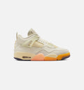 Air Jordan 4 Retro "Birds of Paradise" Women's Shoe – Coconut Milk/Metallic Gold/Muslin/Bright Mango/Sundial/Black