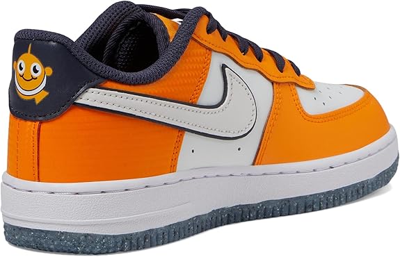 Little Kid's Nike Air Force 1 Low SE Vivid Ornge/Summit Wht (FJ4656 800)
