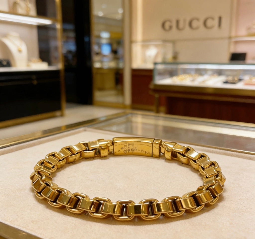 Gucci Polished Chain Bracelet