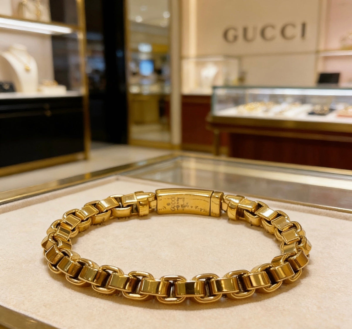 Gucci Polished Chain Bracelet