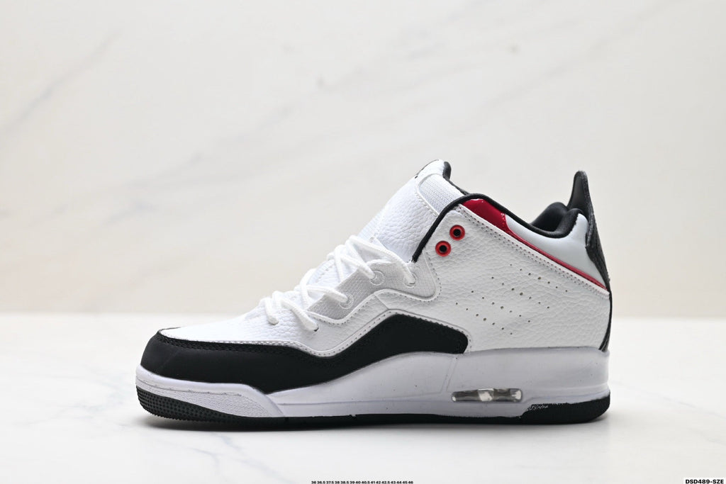 Jordan Legacy 312 High White Black Fire Red Sneakers