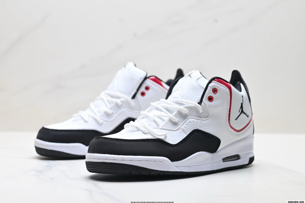 Jordan Legacy 312 High White Black Fire Red Sneakers
