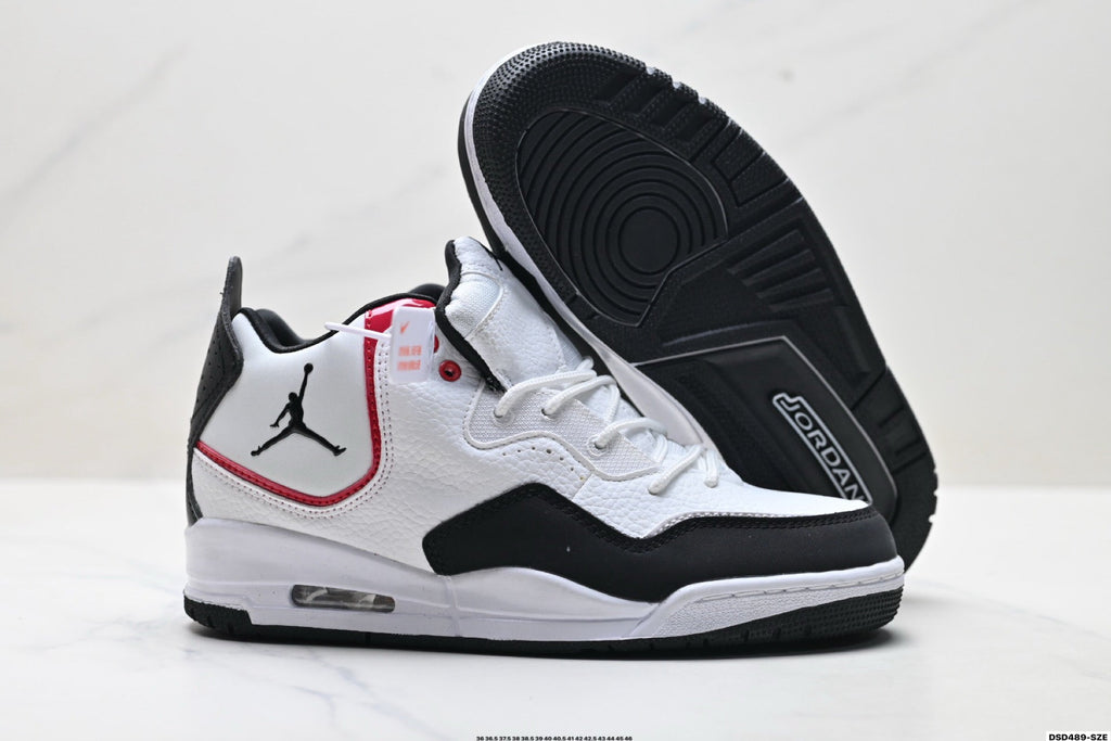 Jordan Legacy 312 High White Black Fire Red Sneakers