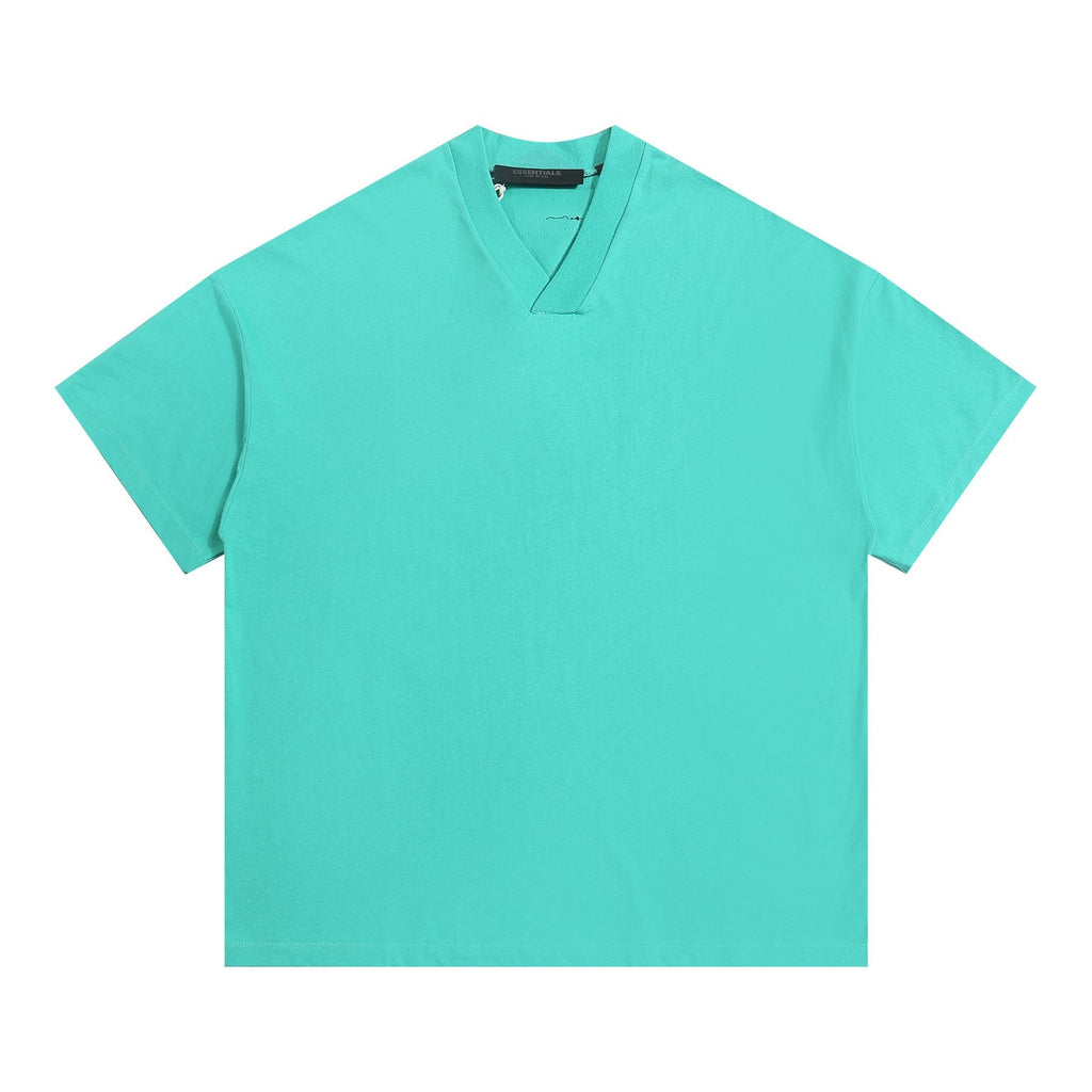 ESSENTIALS V-Notch Back Wordmark T-Shirt