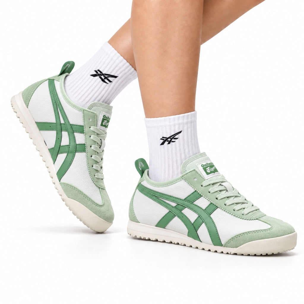 Onitsuka Tiger Retro Low Top Mint Green Unisex Shoes Style 12