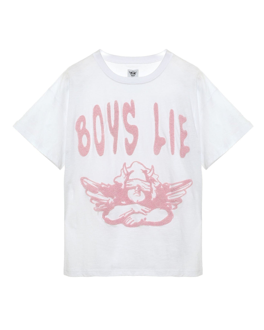 Boys Lie In Denial V2 Boyfriend Tee