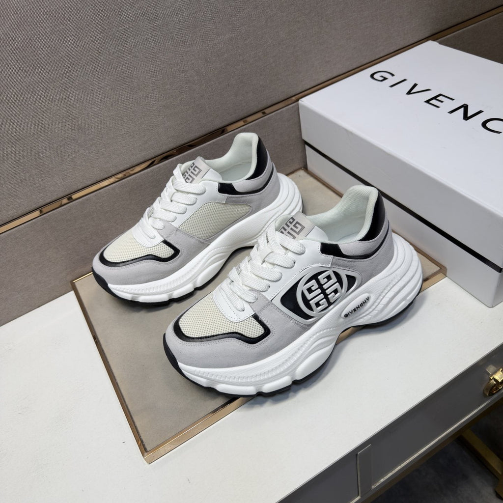 Givenchy Black and White Low-Top Sneakers