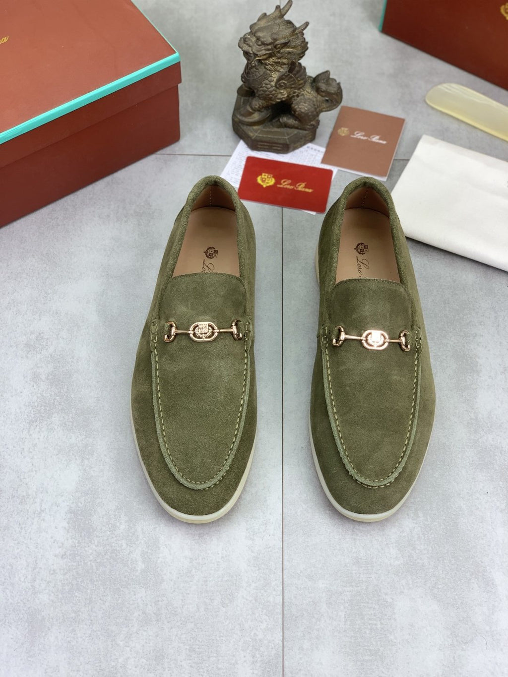 Loro Piana Bit Loafers