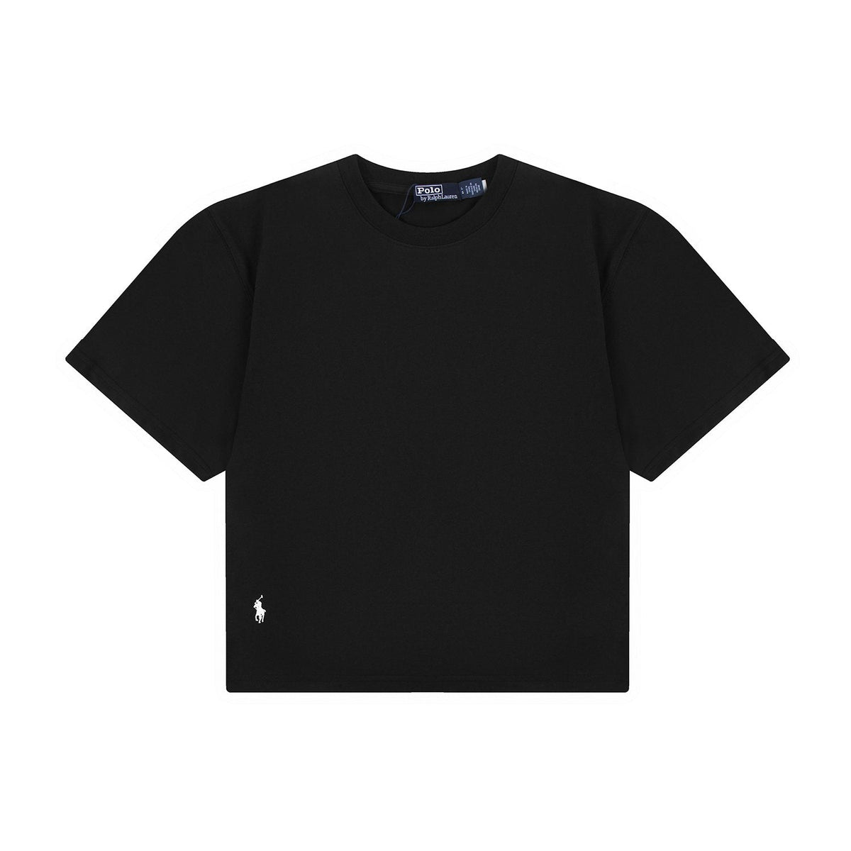 Ralph Lauren Women's Oversized Drop-Shoulder Pony Embroidered T-Shirt
