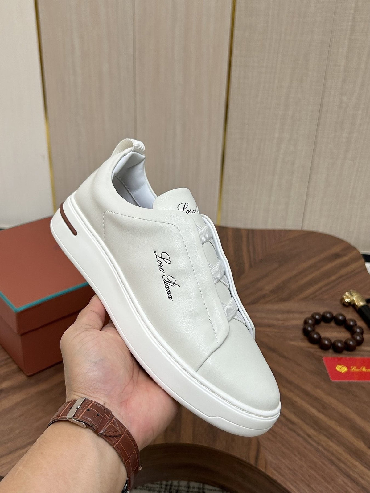 Loro Piana Slip-On Sneakers