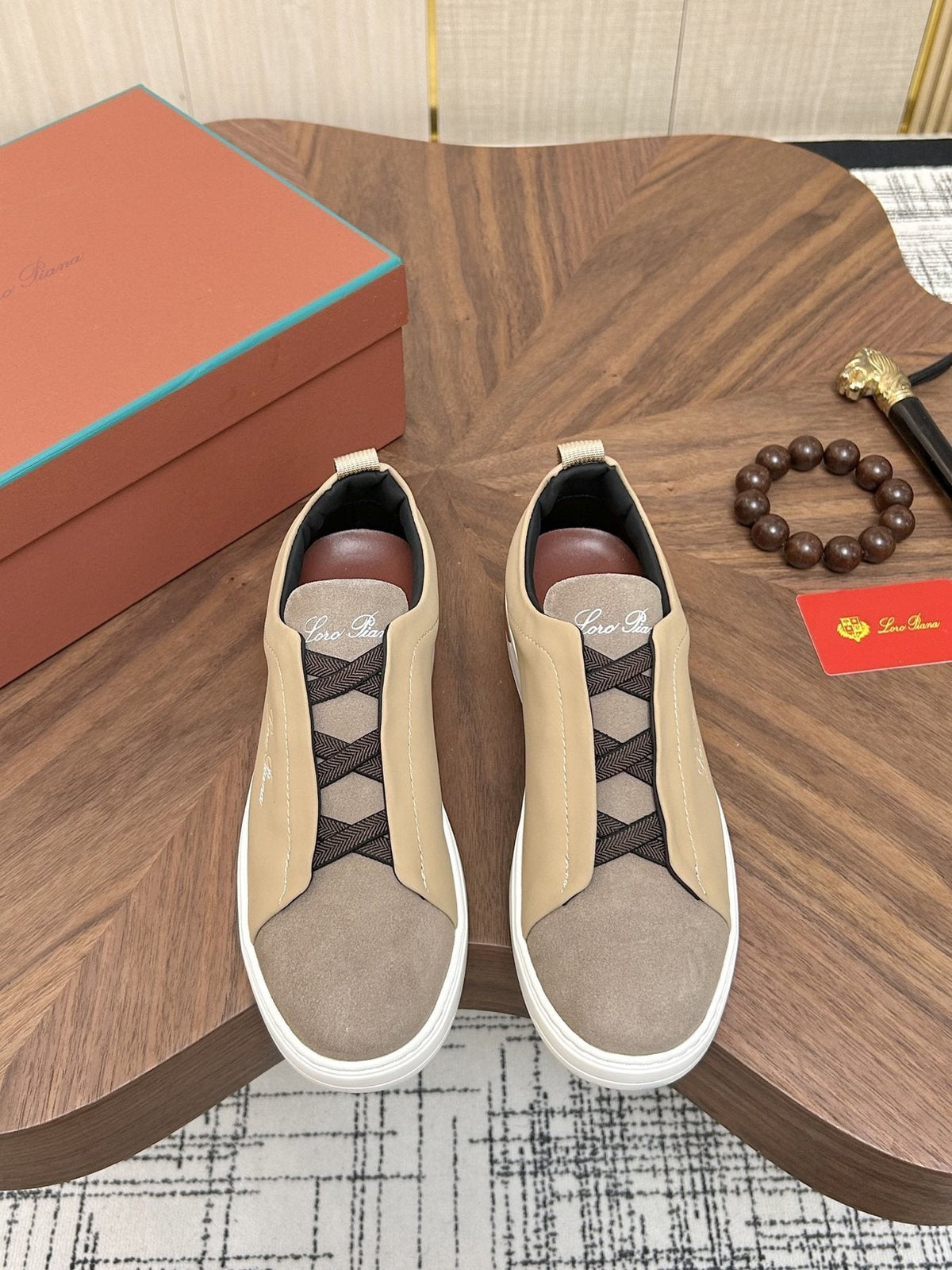 Loro Piana Slip-On Sneakers