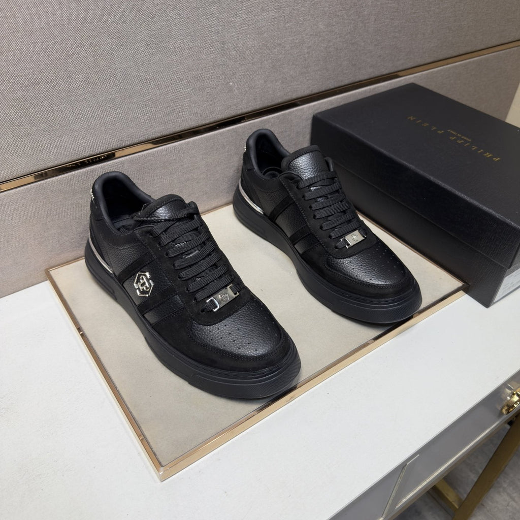 Philipp Plein Men's Paneled Low-Top Sneakers
