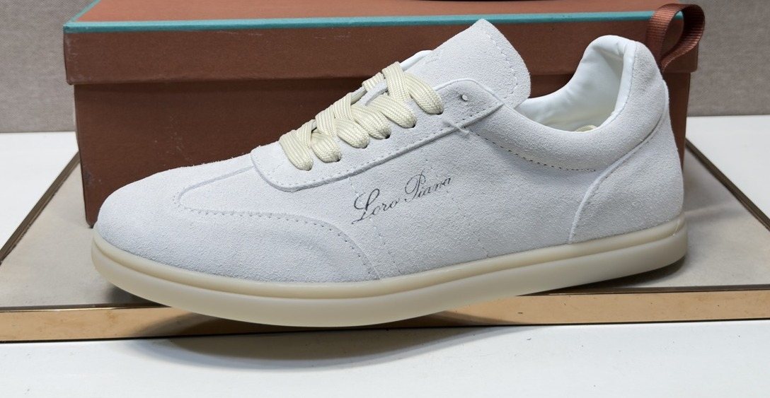 Loro Piana Men's Paneled Low-Top Sneakers