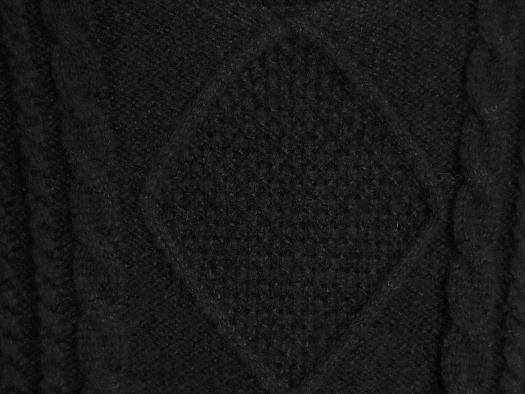 Burberry Layered-Look Check-Detail Crewneck Sweater - Black
